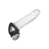 alpha ring by Calextotics Ballstretcher en silicone Alpha Dual 37 mm Noir